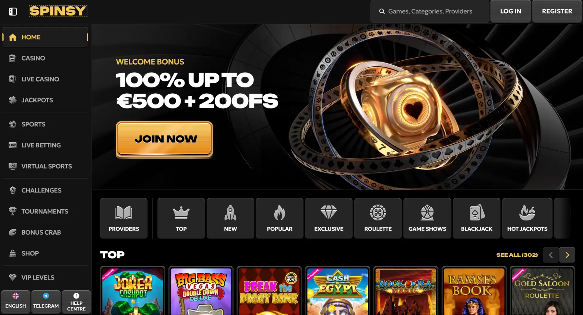 Casino online bet365